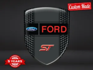 Ford Pegatinas Cúpula Estilo Superior Insignias Alta Calidad